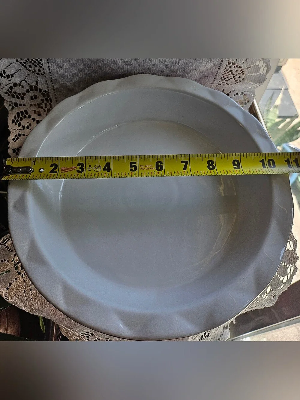 Bialetti Casa Italia Stoneware Pie Dish